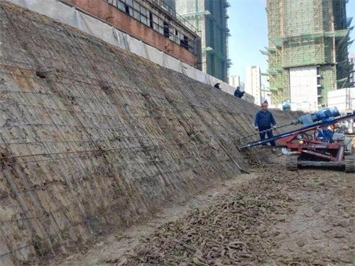 黑河建筑边坡支护